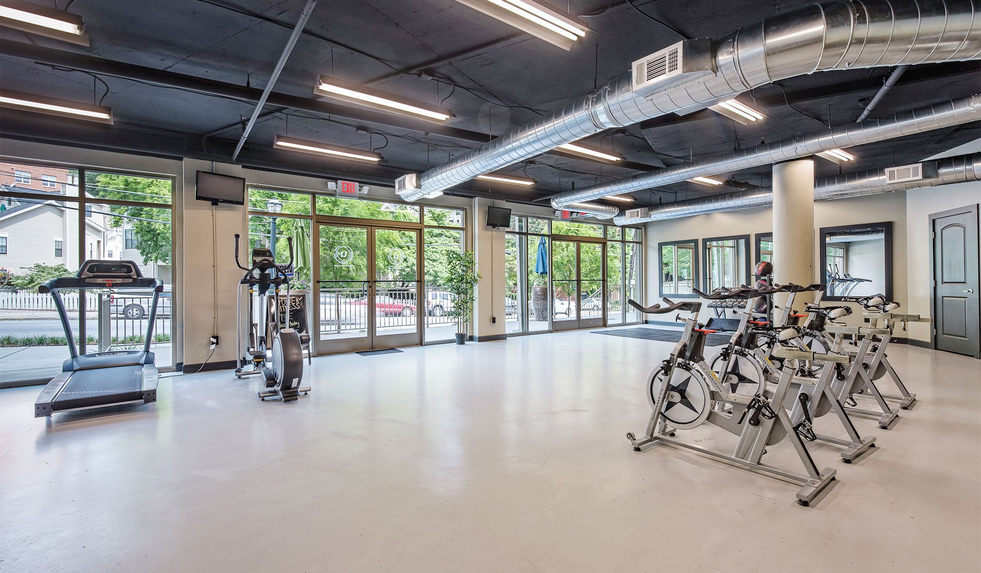 1045 on the Park Apartment Homes in Midtown Atlanta - Fitness Center